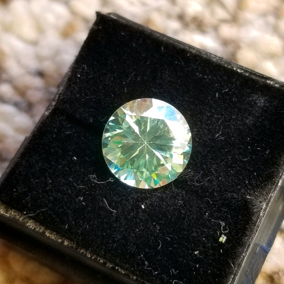 Sale! Loose green moissanite 2.5 carats plus - Picture 3 of 16